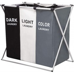 Large foldable laundry basket