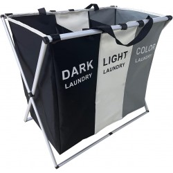 Large foldable laundry basket