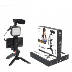 Recording kit with lighting