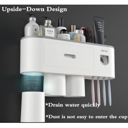 Multifunctional Toothbrush Holder