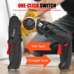 Cordless mini screwdriver