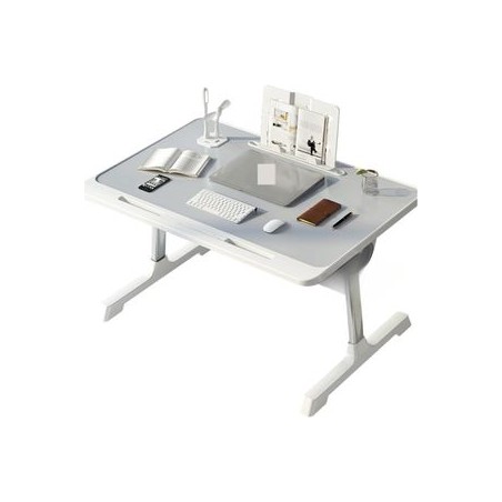 Foldable Bed Table with Drawer Ideal for Eating and Working