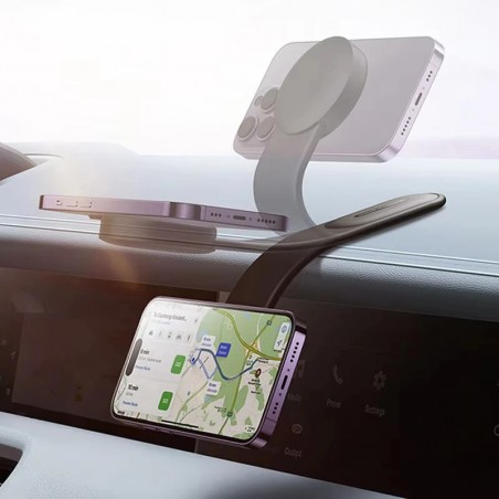 Car phone holder for ease of use and functionality