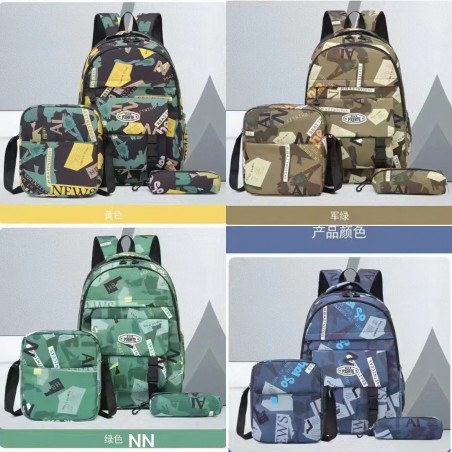 casual backpack large capacity middle school bag