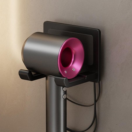 Support mural adhésif pour sèche-cheveux, sans perçage, pour Dyson