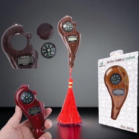 Tasbih Numérique avec Boussole