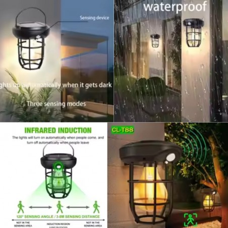 CL-T88 Waterproof Infrared Induction Outdoor Light