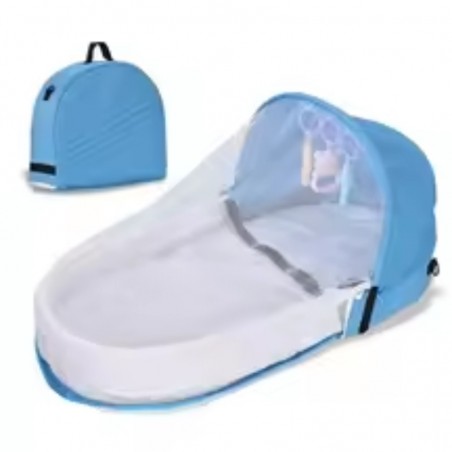 Lit de Voyage Portable pour Bébé avec Moustiquaire