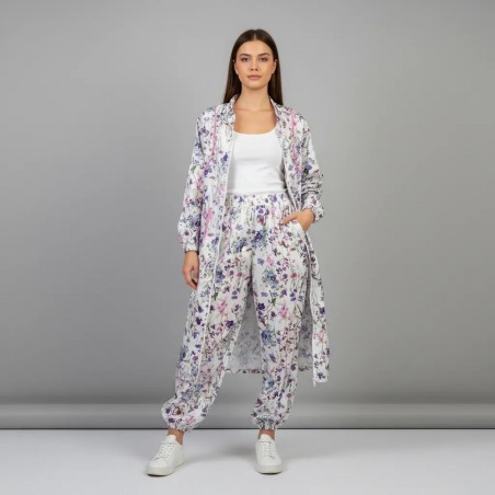Floral Printed Women's Loungewear Set