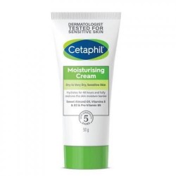 Cetaphil Crème Hydratante Peaux Sèches & Sensibles – 50g